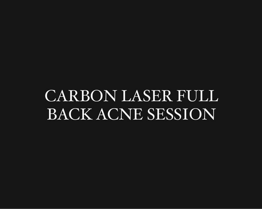 CARBON LASER FULL BACK ACNE X3 SESSIONS