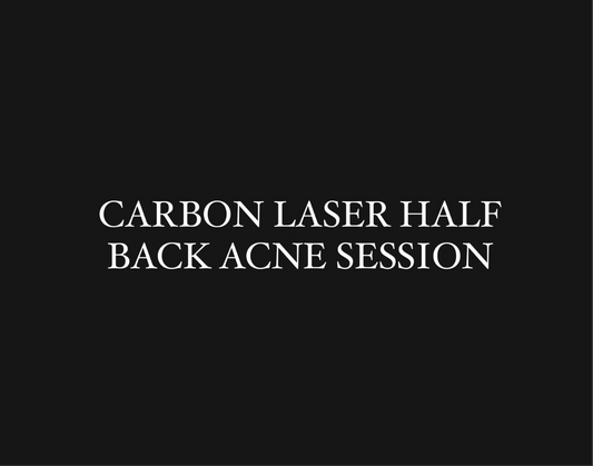 CARBON LASER HALF BACK ACNE X3 SESSIONS